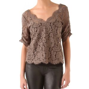 Joie Nevina Lace Top